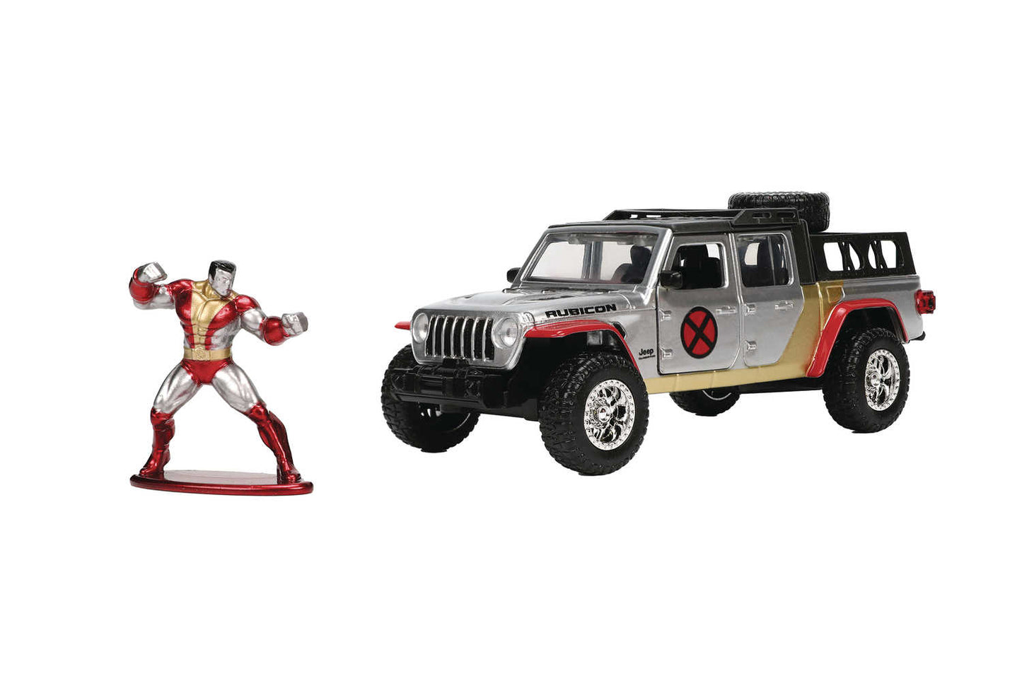 Marvel 2020 Jeep Gladiator with Colossus Figure 1/32 Die-Cast Veh