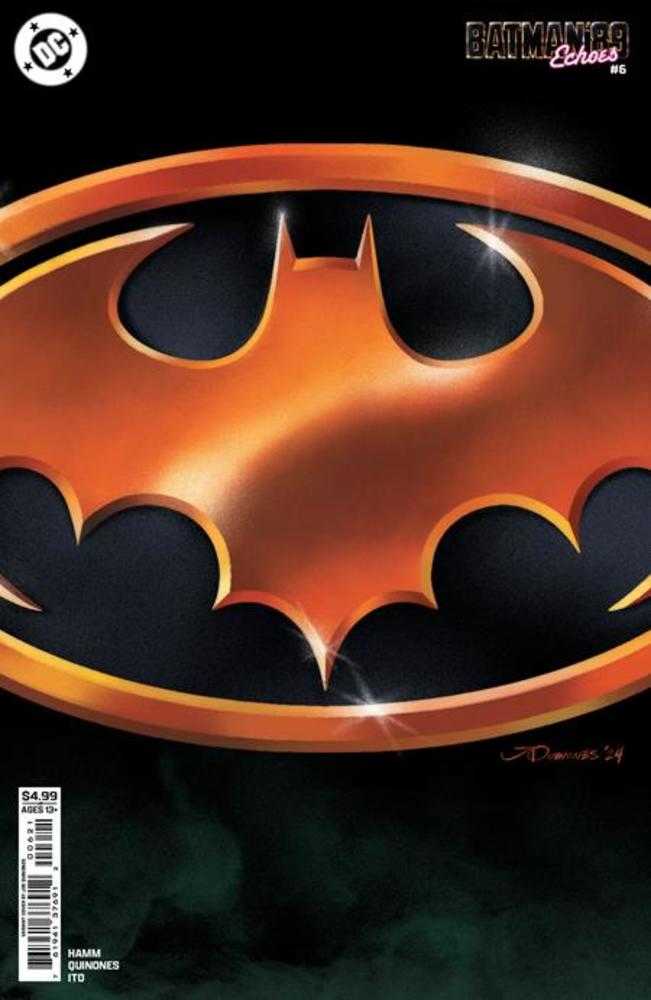Batman 89 Echoes #6 (Of 6) Cover B Joe Quinones Card Stock Variant Previously Foc'D On 4-21-25