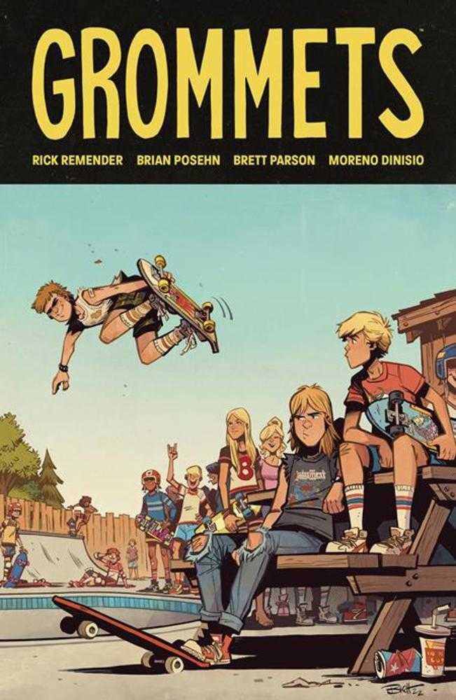Grommets TPB Brett Parson Cover