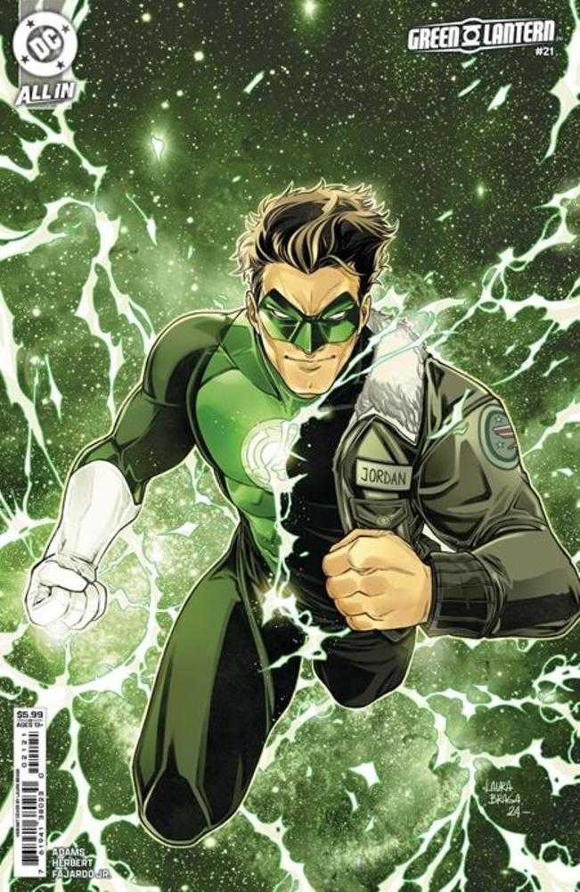 Green Lantern #21 Cover C Laura Braga Card Stock Variant