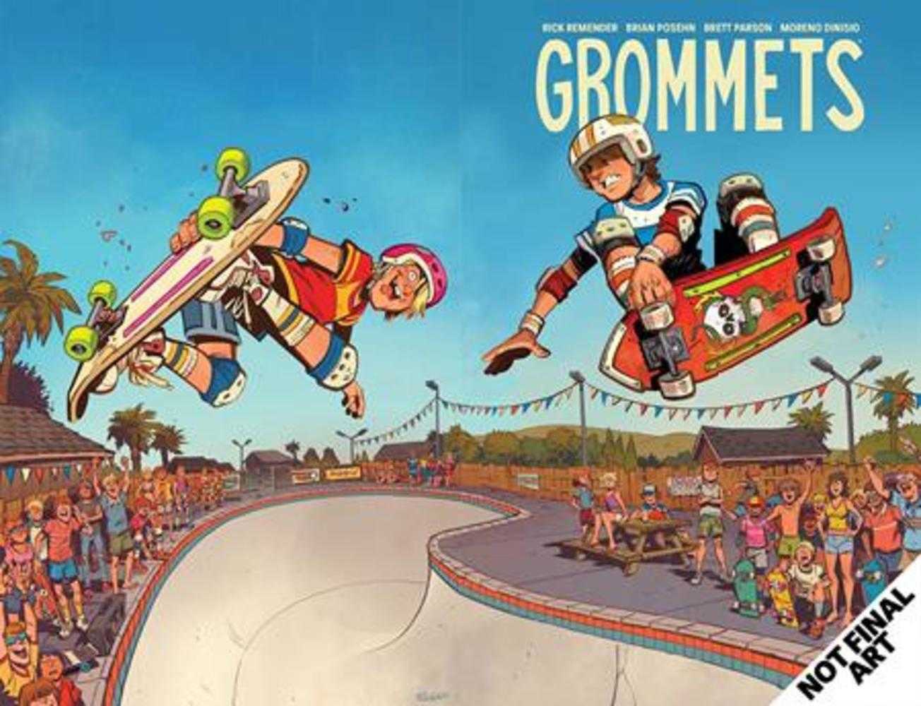 Grommets TPB Direct Market Exclusive Brett Parson Cover