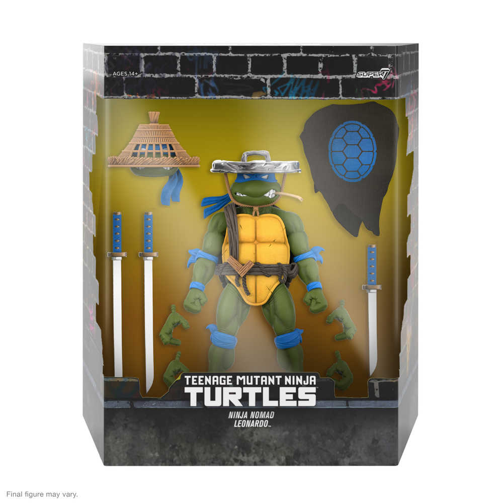 Teenage Mutant Ninja Turtles Ultimates Wv11 Ninja Nomad Leonardo Action Figure