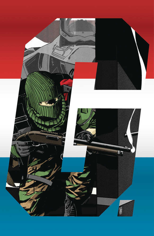 G.I. Joe A Real American Hero Beach Head #1 (One Shot) Cover D 1 in 25 Jorge Fornes Foil Letter Variant