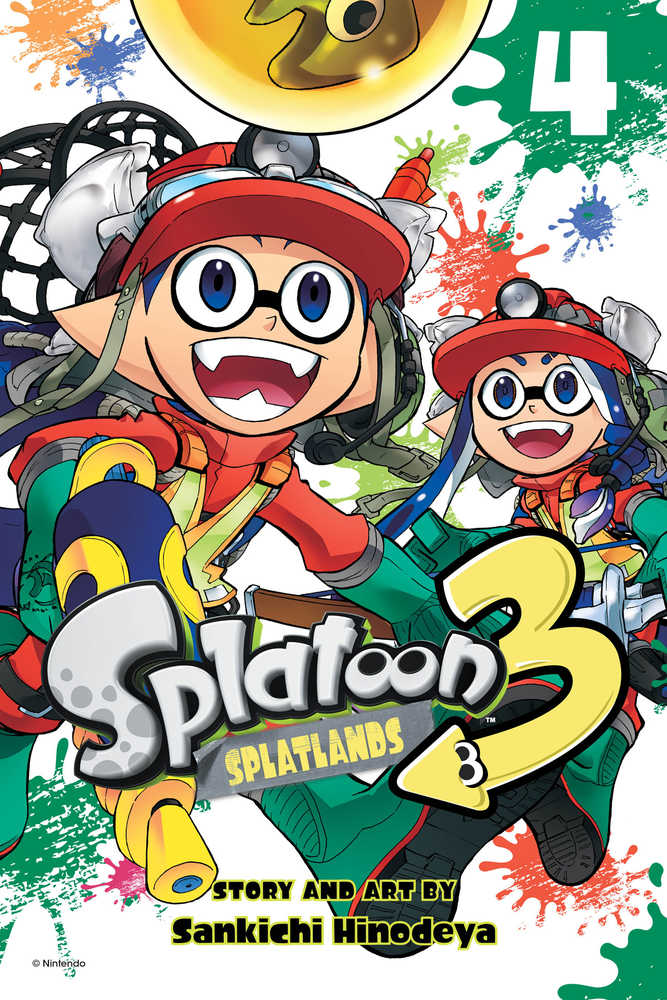 Splatoon 3 Splatlands Graphic Novel Volume 04