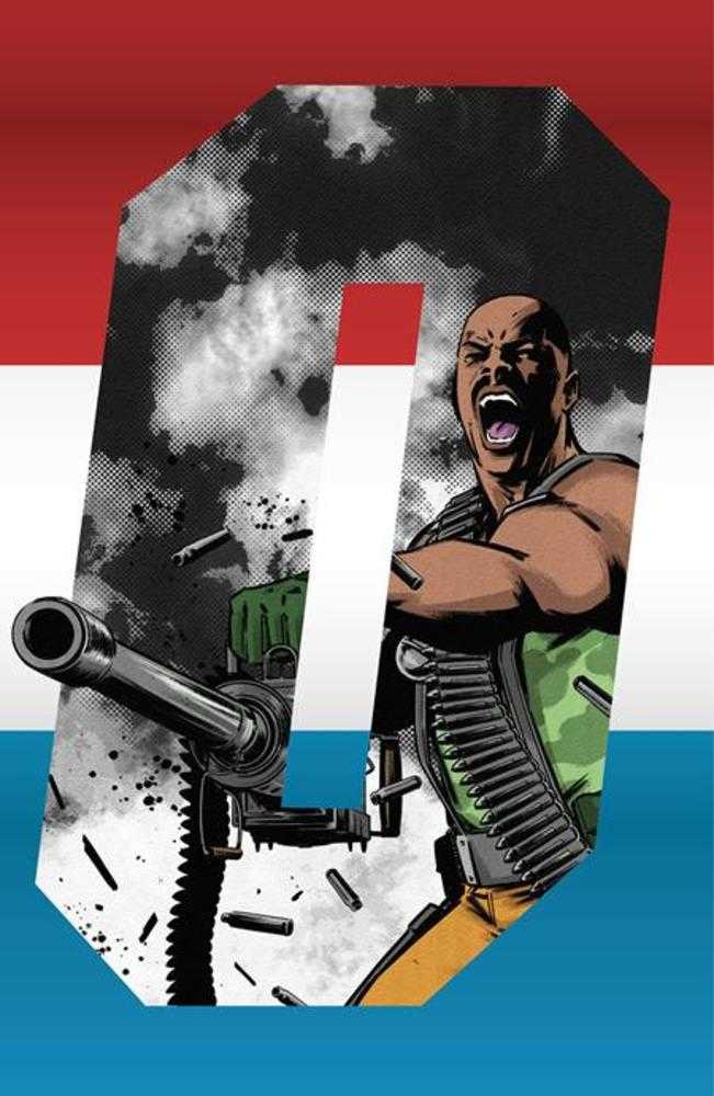 G.I. Joe A Real American Hero Roadblock #1 (One Shot) Cover D 1 in 25 Jorges Fornes Foil Letter Variant