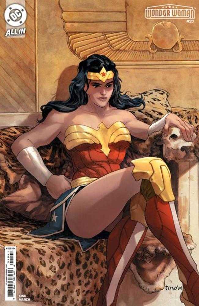 Wonder Woman #20 Cover D 1 in 25 Tirso Card Stock Variant