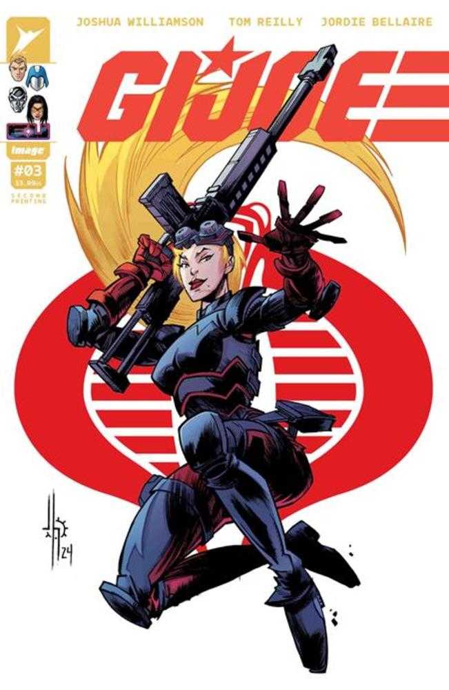 G.I. Joe #3 2nd Print Cover B Jason Howard Cobra Variant
