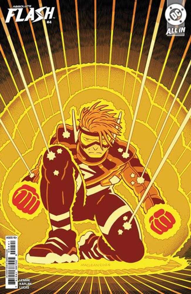 Absolute Flash #4 Cover D 1 in 25 Andrew Maclean Card Stock Variant