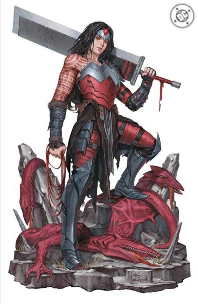 Absolute Wonder Woman #9 Cover E 1 in 50 Inhyuk Lee Virgin Card Stock Variant