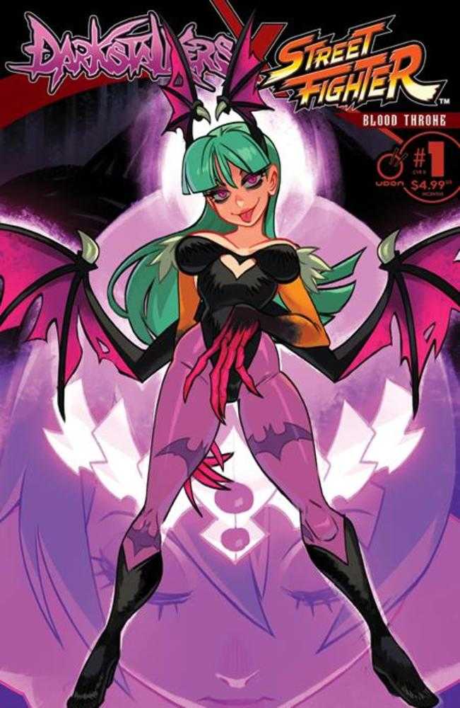 Darkstalkers X Street Fighter Blood Throne #1 (One Shot) Cover D Inc 1:5 Alex Ahad Variant Previously Foc'D On 4/28/2025
