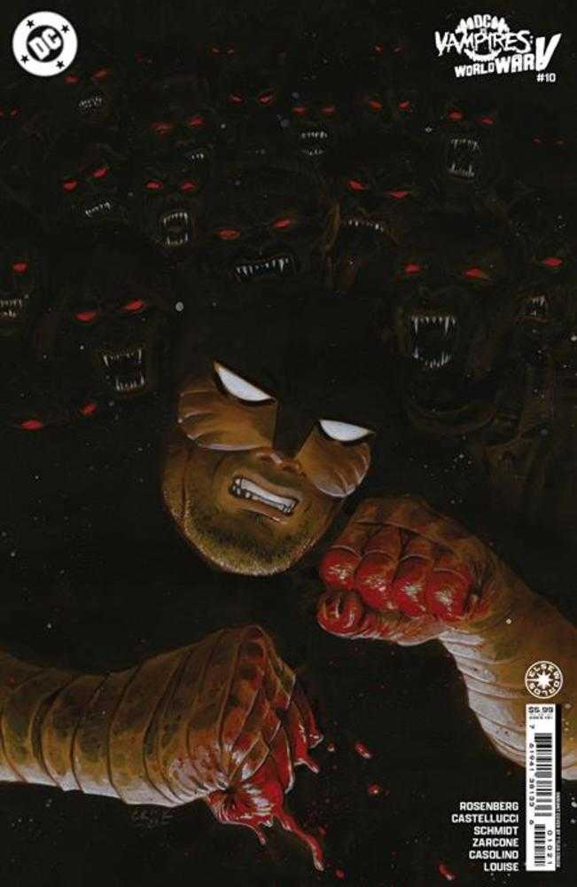 DC vs Vampires World War V #10 (Of 12) Cover C Tyler Crook Card Stock Variant