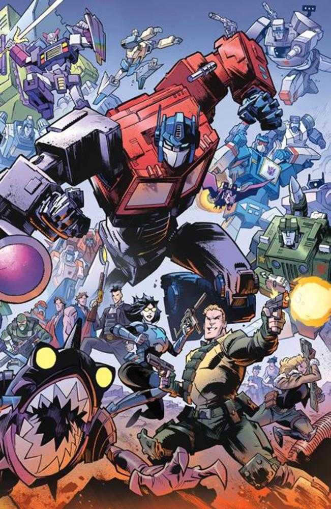 G.I. Joe #8 Cover G Jason Howard Energon Universe Second Anniversary Variant
