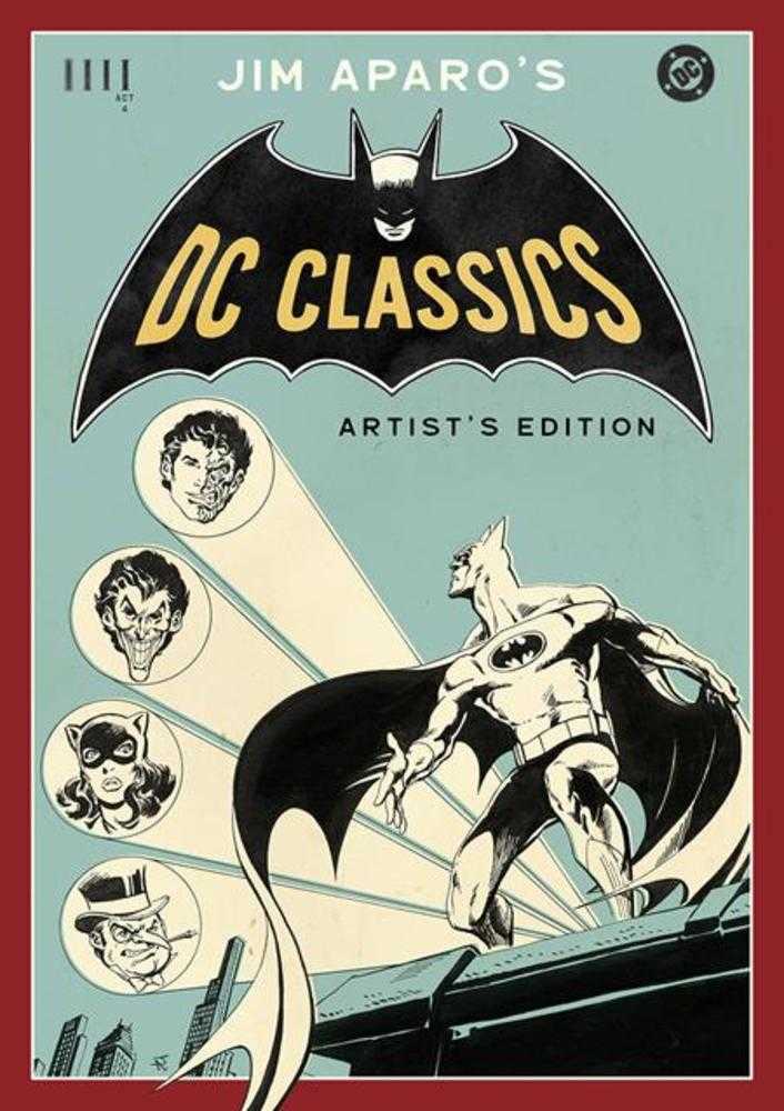 Jim Aparos DC Classics Artists Edition Hardcover Jim Aparo Cover