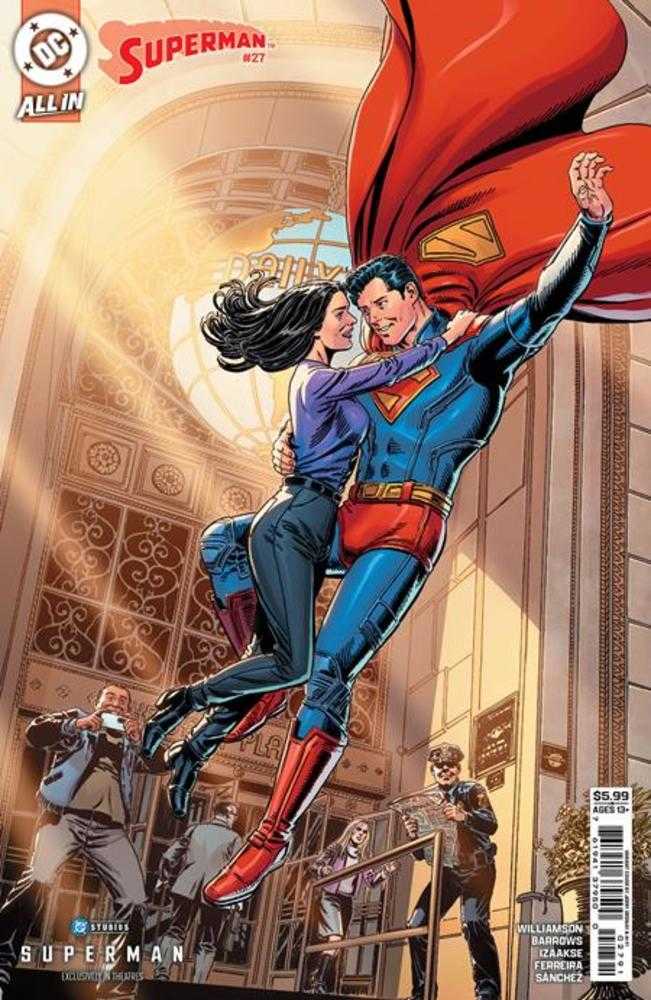 Superman #27 Cover G Jerry Ordway Superman Movie Card Stock Variant
