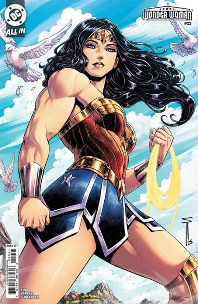 Wonder Woman #22 Cover F 1 in 25 Serg Acuna Card Stock Variant