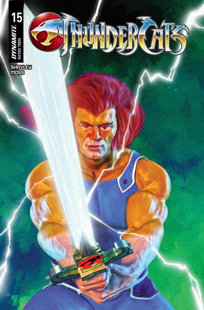 Thundercats #15 Cover X Foc Bonus Spears Green Foil Virgin