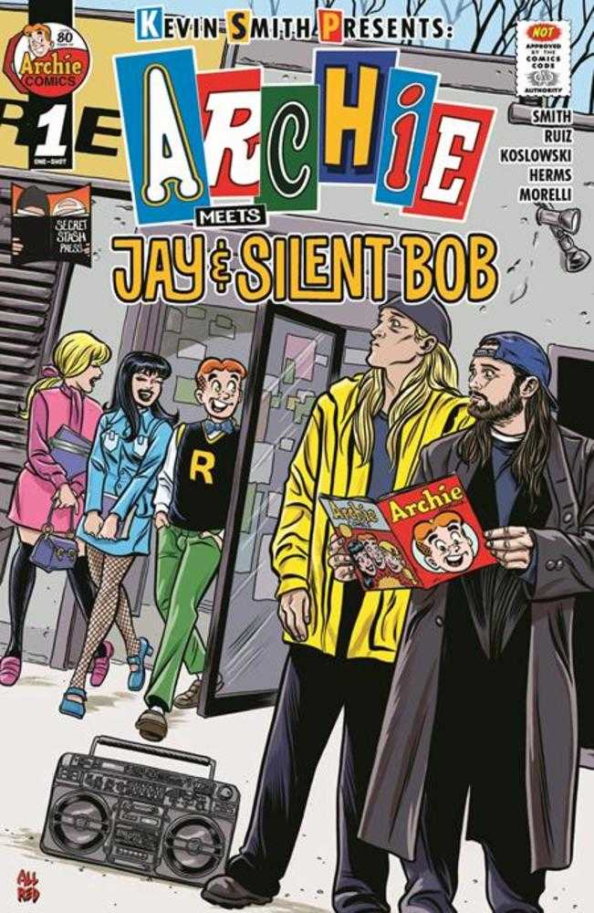 Archie Meets Jay And Silent Bob #1 (One Shot) Cover H 1 in 25 Michael Allred Variant (Mature)