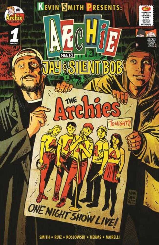 Archie Meets Jay And Silent Bob #1 (One Shot) Cover J Francesco Francavilla Foil Variant (Mature)