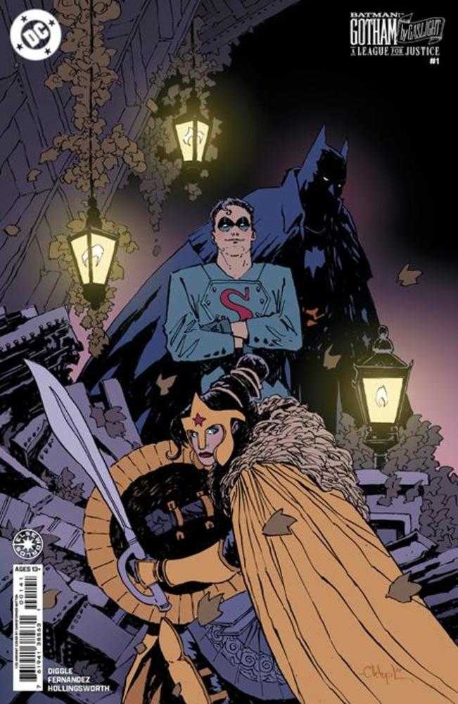 Batman Gotham By Gaslight A League For Justice #1 (Of 6) Cover D 1 in 25 Christopher Mitten Card Stock Variant