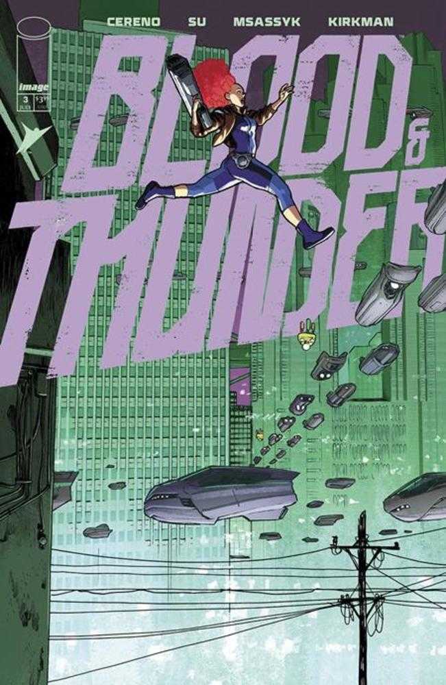 Blood & Thunder #3 Cover B David Lopez Variant (Mature)