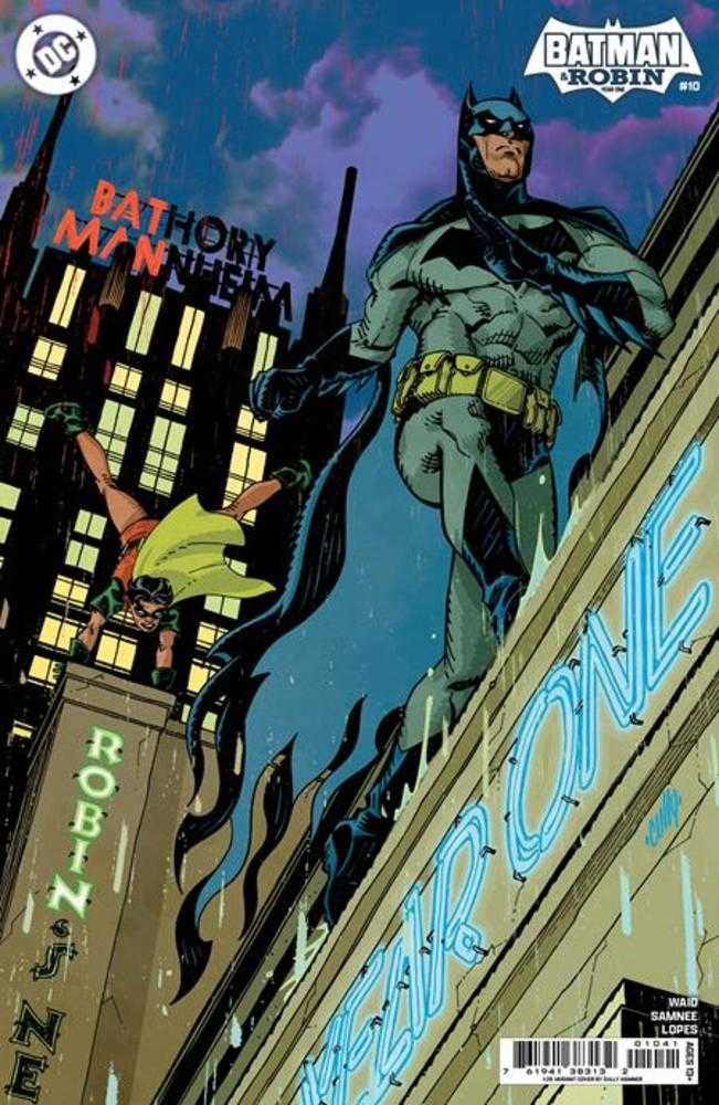 Batman & Robin Year One #10 (Of 12) Cover D 1 in 25 Cully Hamner Card Stock Variant