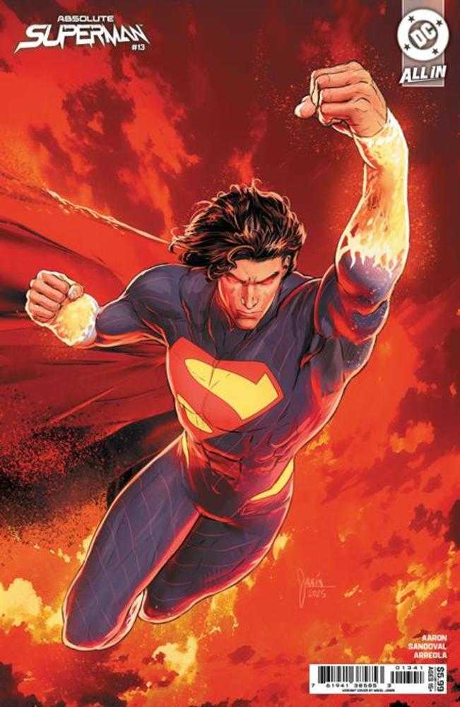 Absolute Superman #13 Cover C Mikel Janin Card Stock Variant