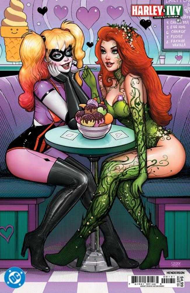 Harley And Ivy Life And Crimes #1 (Of 6) Cover C Nathan Szerdy Card Stock Variant