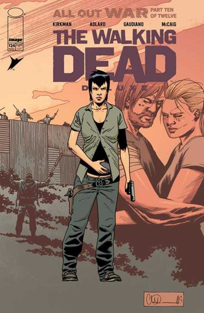 Walking Dead Deluxe #124 Cover B Charlie Adlard & Dave Mccaig Variant (Mature)