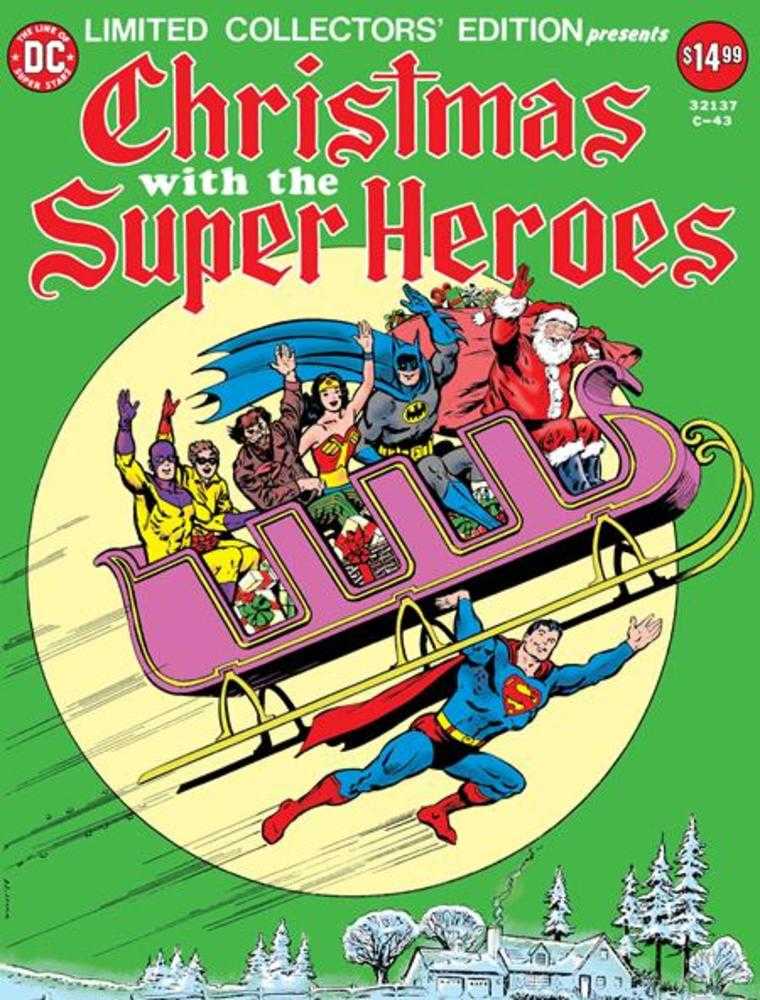 Limited Collectors Edition #43 Christmas With The Super Heroes Facsimile Edition Cover B Curt Swan Foil Variant