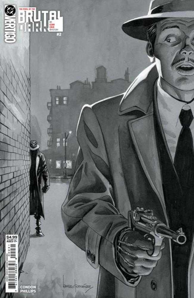 The Peril Of The Brutal Dark An Ezra Cain Mystery #2 (Of 6) Cover C Leandro Fernandez Card Stock Variant (Mature)