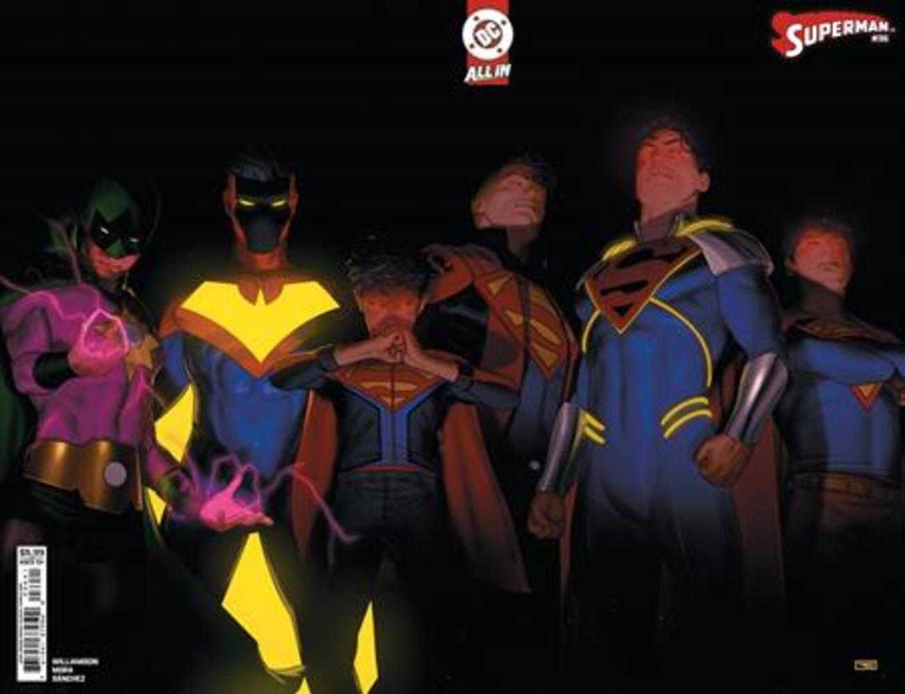 Superman #36 Cover D Taurin Clarke Wraparound Card Stock Variant