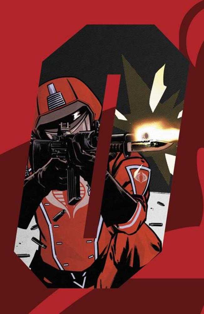 G.I. Joe A Real American Hero Sssilent Missions Crimson Guard #1 (One Shot) Cover D 1 in 25 Jorge Fornes Connecting Foil Variant
