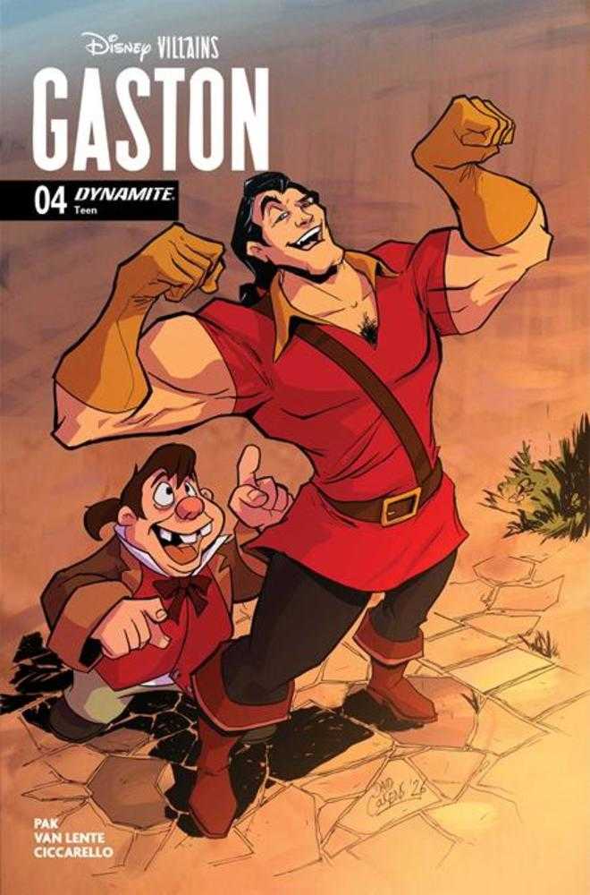 Disney Villains Gaston #4 Cover D David Cousens Variant