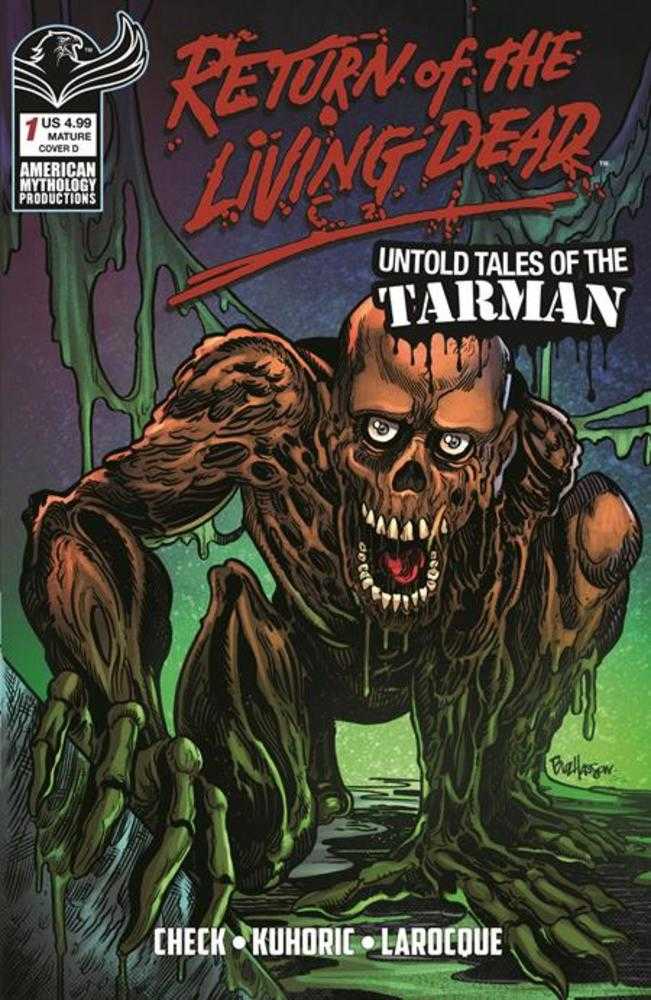 Return Living Dead Untold Tales Of Tarman #1 Cover D Buz Hasson Variant (Mature) Previously Solicted Thru Diamond