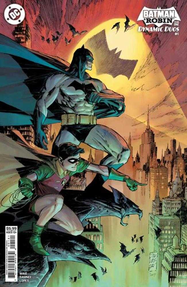 Batman & Robin Year One Dynamic Duos #1 (Of 12) Cover B Marc Silvestri Card Stock Variant