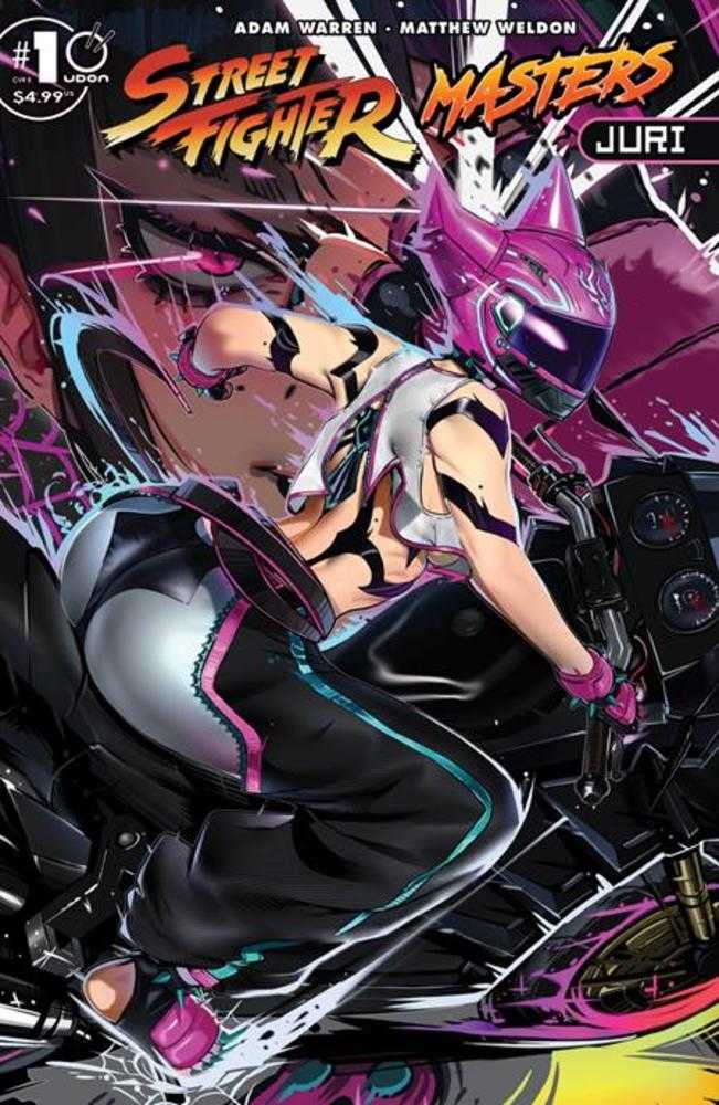 Street Fighter Masters Juri #1 (One Shot) Cover B Redgray21 St Variant