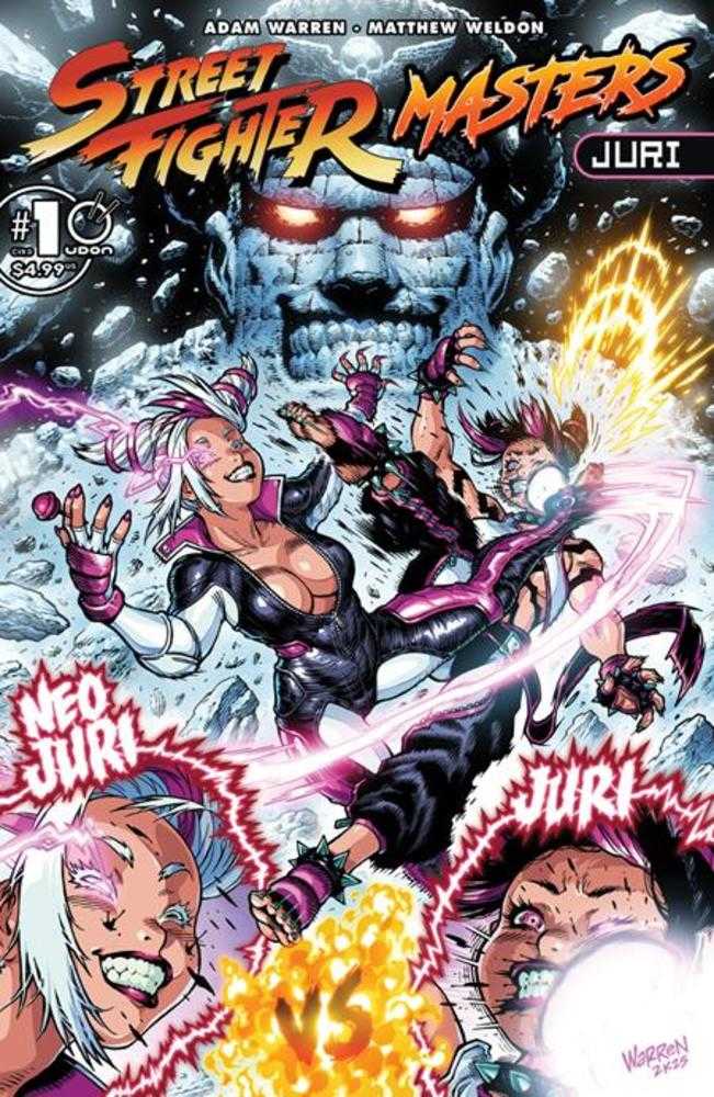 Street Fighter Masters Juri #1 (One Shot) Cover D Inc 1:5 Adam Warren Variant