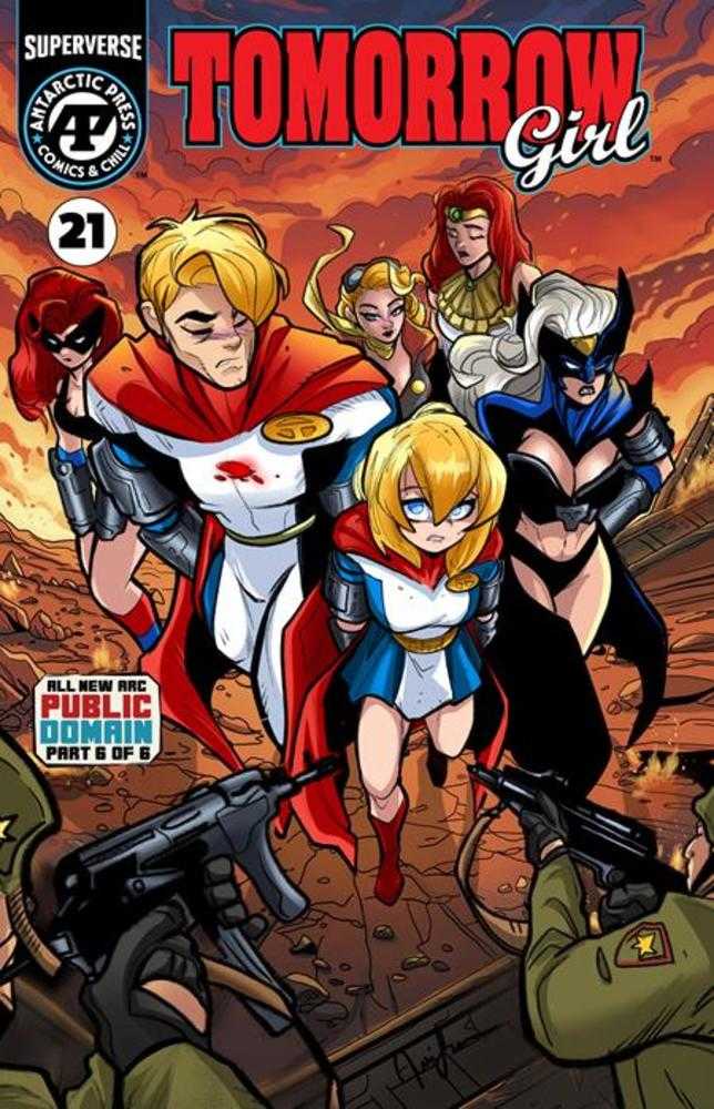 Tomorrow Girl #21 Cover A Terry Parr