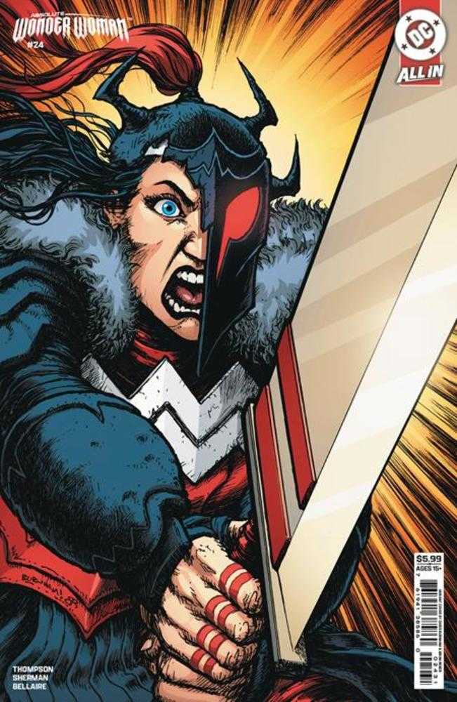 Absolute Wonder Woman #24 Cover C Chris Burnham Card Stock Variant