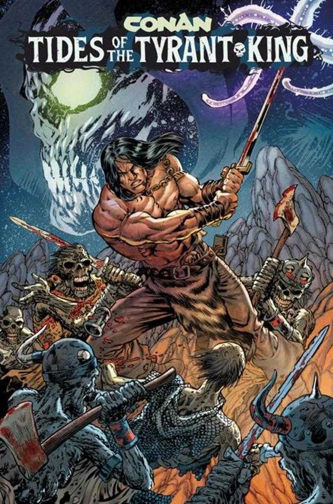 Conan The Barbarian Tides Of The Tyrant King #1 (Of 4) Cover D Jesus Merino Connecting Variant (Mature)