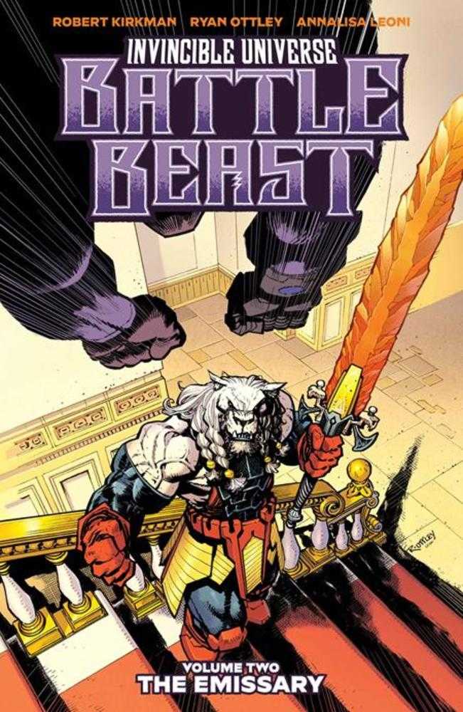 Invincible Universe Battle Beast TPB Volume 02 Ryan Ottley & Annalisa Leoni Cover
