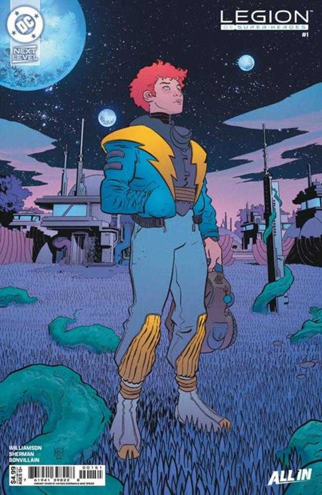 Legion Of Super Heroes #1 Cover E Hayden Sherman Card Stock Variant
