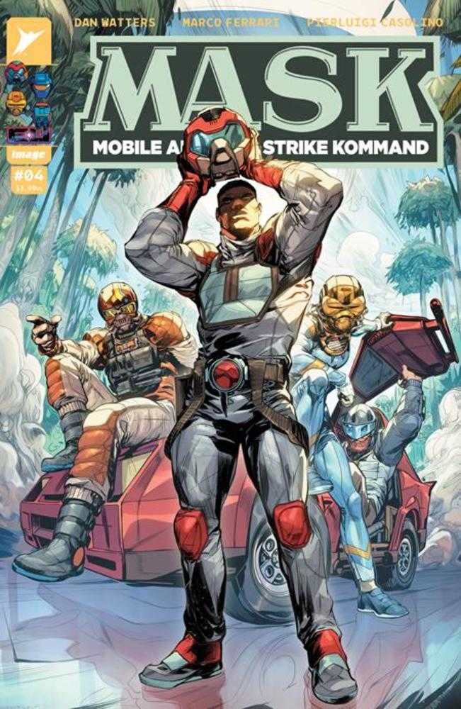 Mask #4 Cover C Howard Porter & Romulo Fajardo Jr Variant