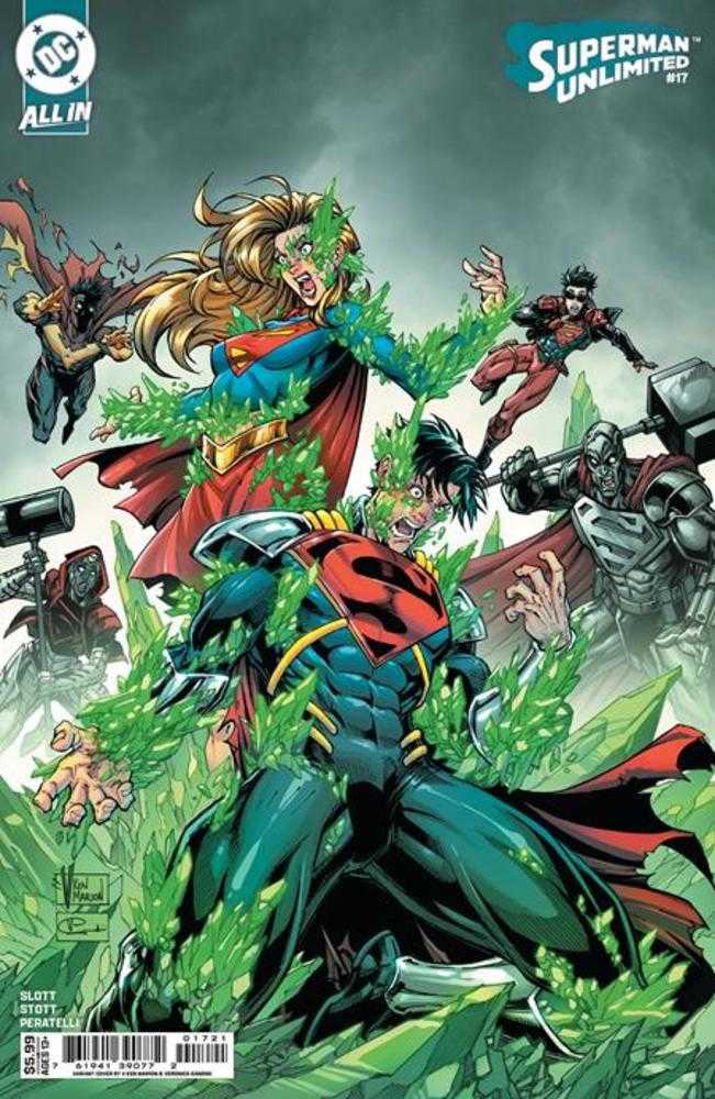 Superman Unlimited #17 Cover B V Ken Marion Card Stock Variant (Kingdom Of Zod)