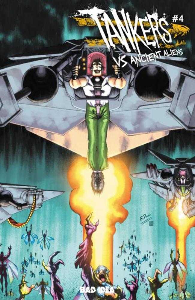 Tankers vs Ancient Aliens #4 (Of 5) Cover A Raphael Pool
