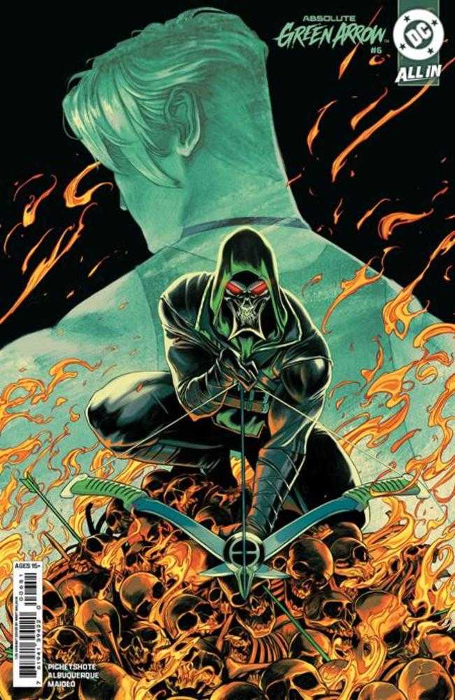 Absolute Green Arrow #6 (Of 12) Cover E 1 in 25 Nimit Malavia Card Stock Variant