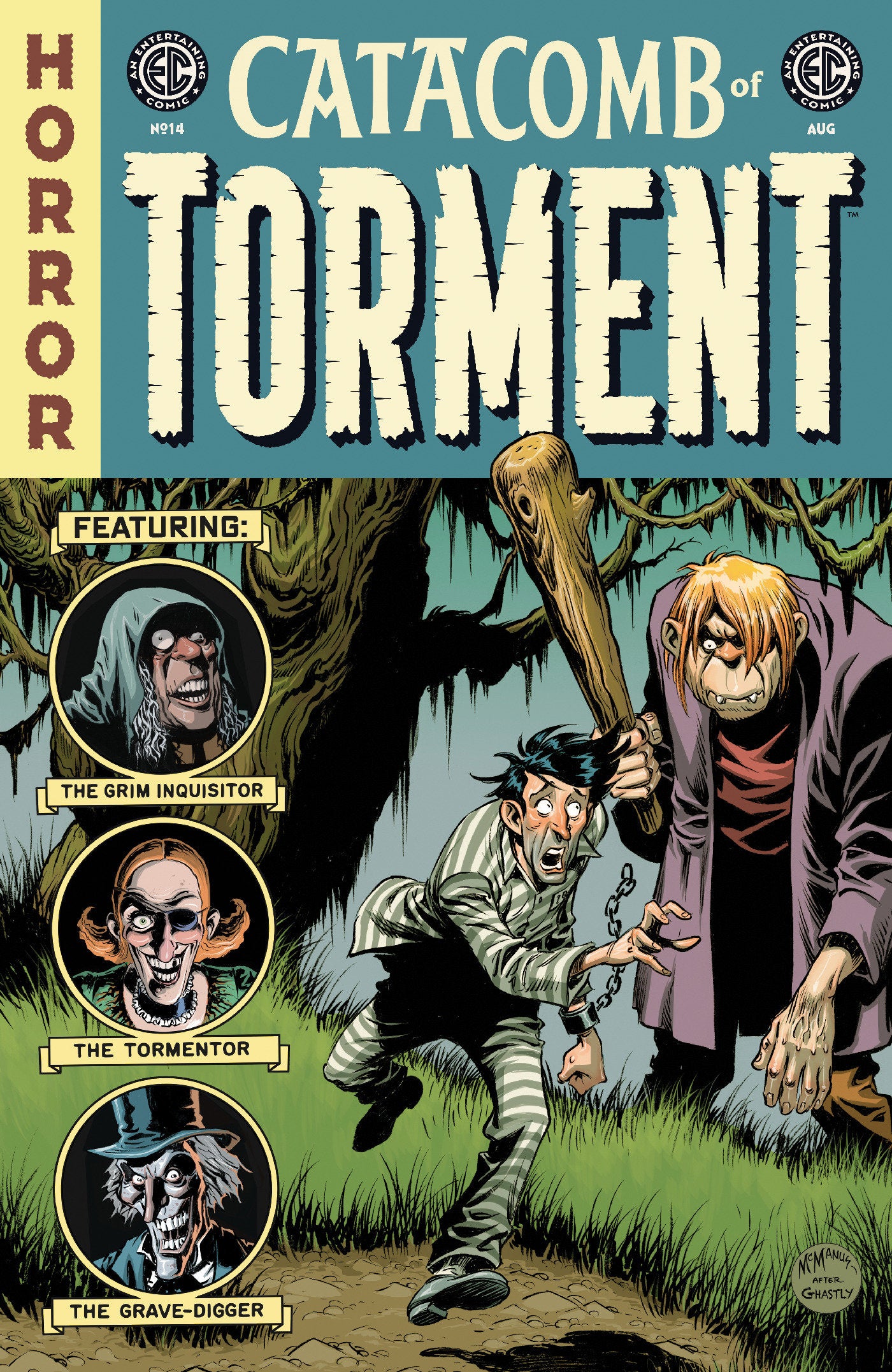 EC Catacomb Of Torment #14 Cover C 1 in 10 Shawn Mcmanus EC Homage Variant
