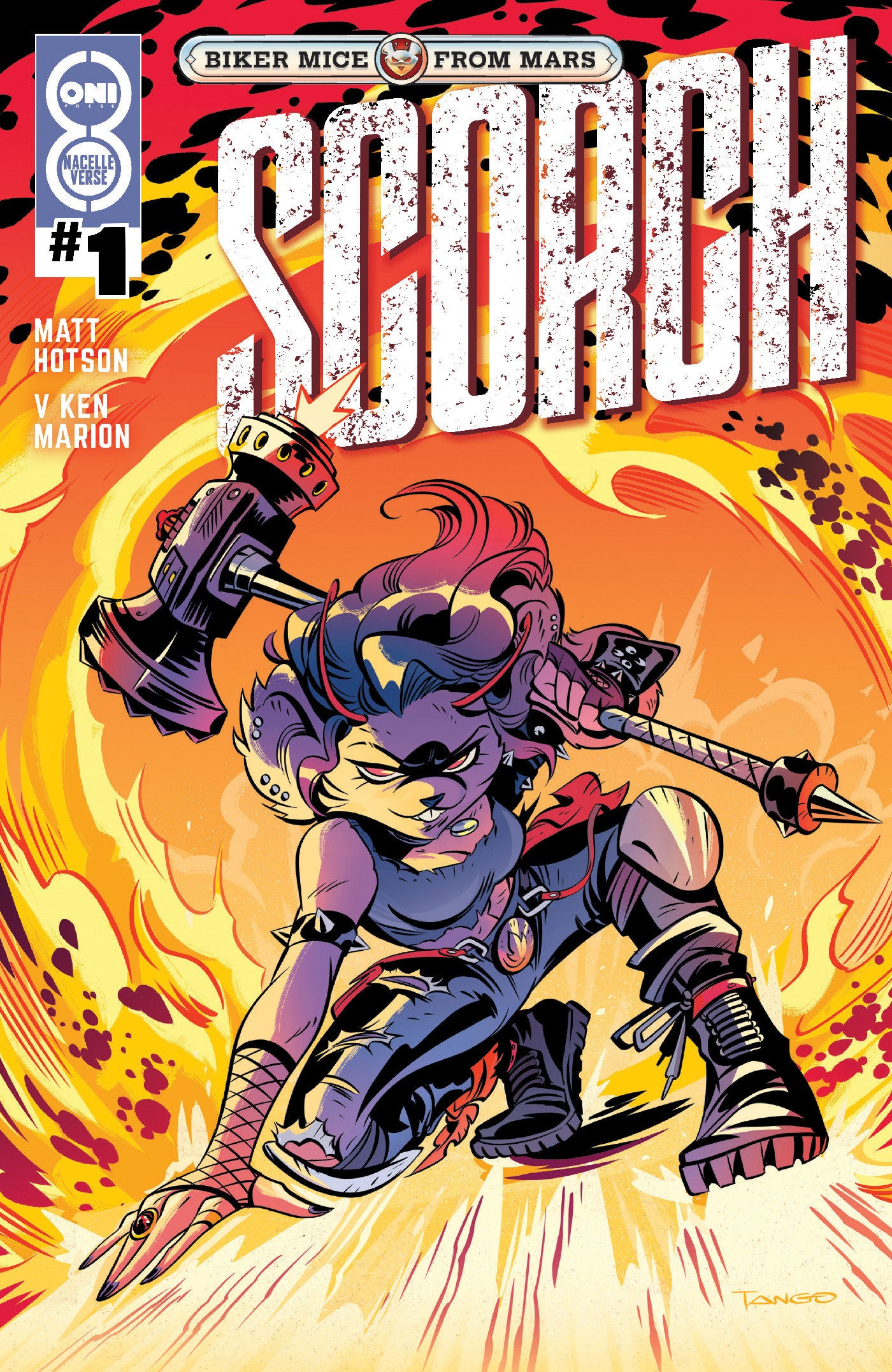 Biker Mice From Mars Scorch #1 Cover A Tango