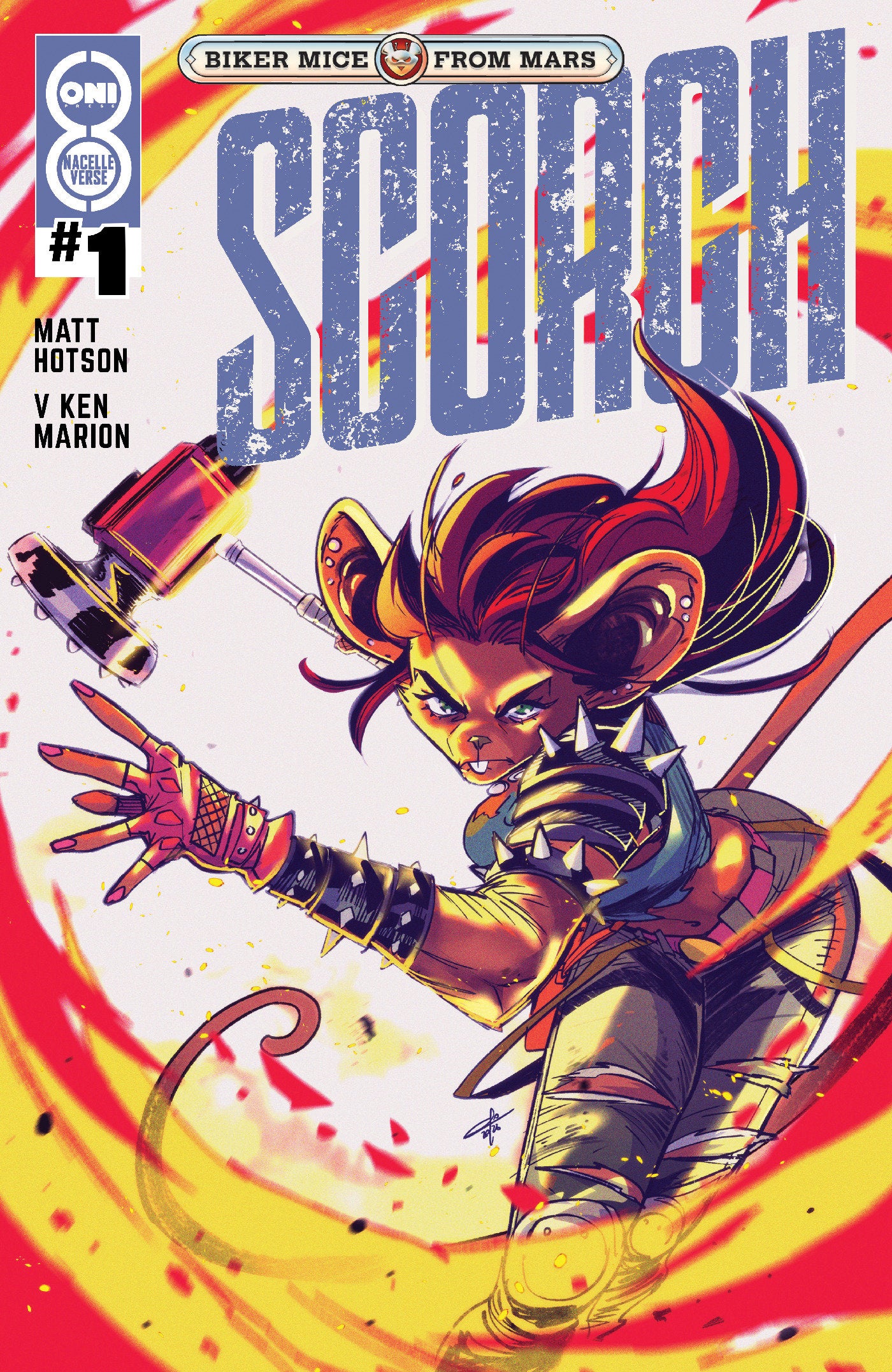 Biker Mice From Mars Scorch #1 Cover B Eleonora Carlini Variant