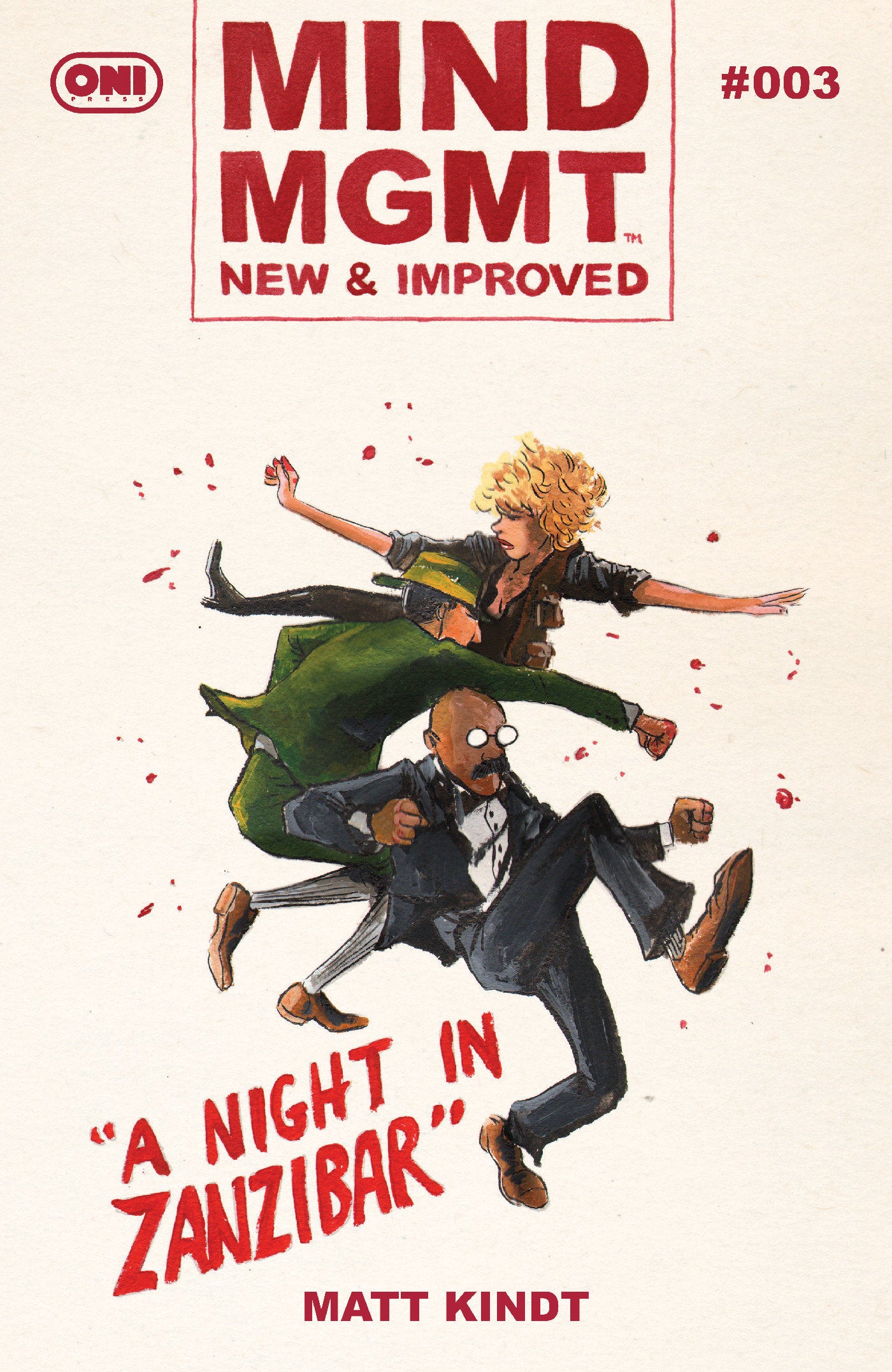 Mind Mgmt New & Improved #3 Cover A Matt Kindt